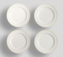 Cabana Outdoor Melamine Appetizer Plates - Set of 4