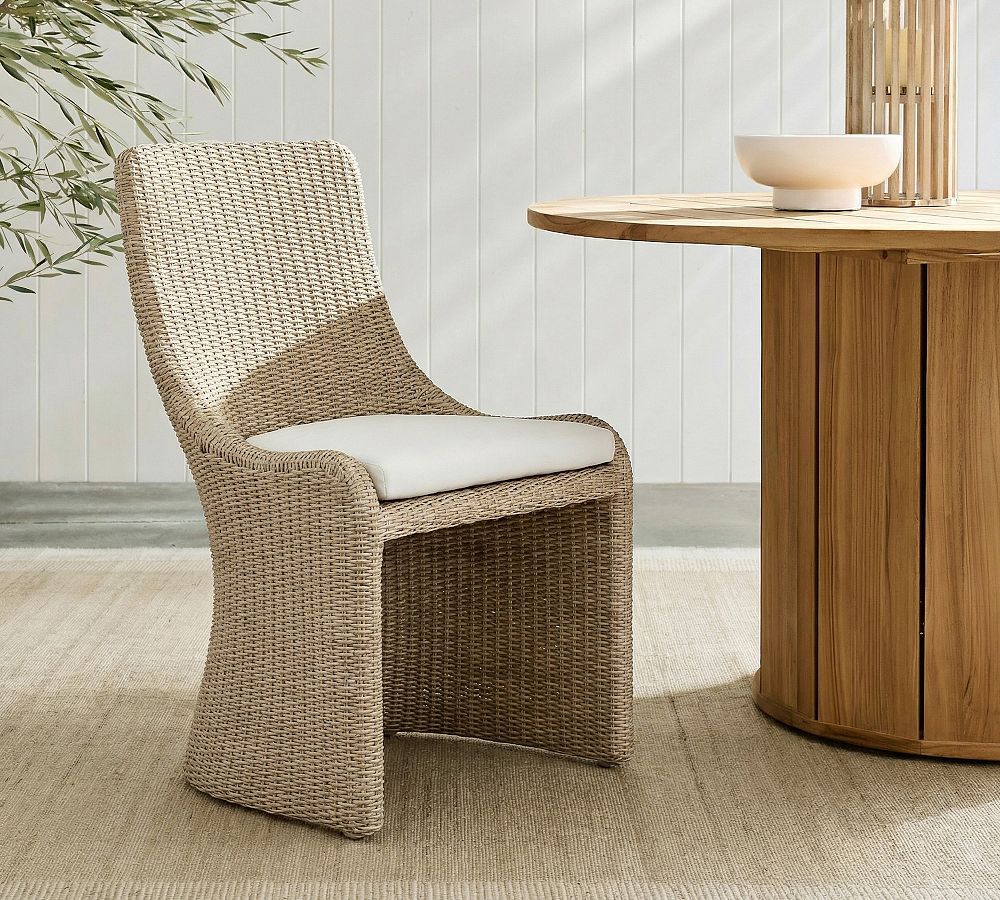Colisa Set of Two Outdoor Dining Chairs by Pottery Barn