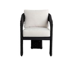 Arden Rattan Outdoor Dining Armchair