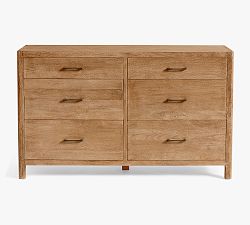 Open Box: Aptos 6-Drawer Dresser (60") - Amber Dusk