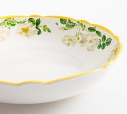 Monique Lhuillier Riviera Floral Outdoor Melamine Serving Bowl