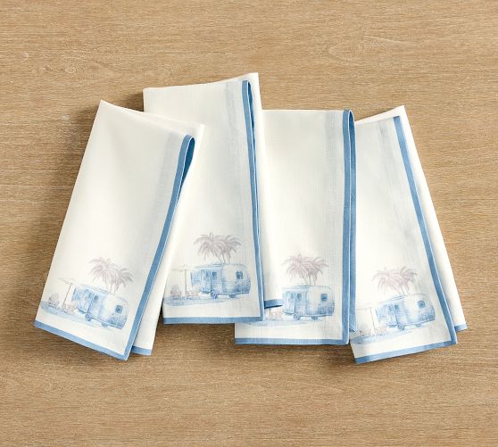 Airstream Organic Cotton Napkins - Set of 4