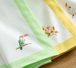 Cynthia Rowley Border Icon Napkins - Mixed Set of 4