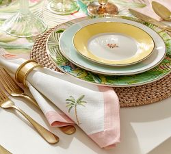 Cynthia Rowley Border Icon Napkins - Mixed Set of 4