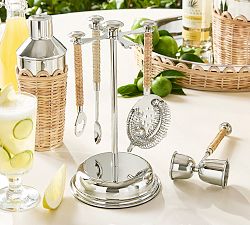 Monique Lhuillier Antibes 4-Piece Bar Tool Set