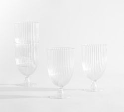 Monique Lhuillier Hayden Acrylic Outdoor Stacking Goblets - Set of 4