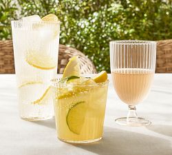 Monique Lhuillier Hayden Acrylic Outdoor Stacking Tumblers - Set of 4