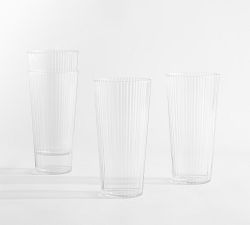 Monique Lhuillier Hayden Acrylic Outdoor Stacking Tumblers - Set of 4