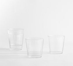 Monique Lhuillier Hayden Acrylic Outdoor Stacking Tumblers - Set of 4