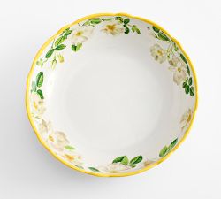 Monique Lhuillier Riviera Floral Outdoor Melamine Serving Bowl