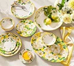 Monique Lhuillier Riviera Floral Outdoor Melamine Serving Platter