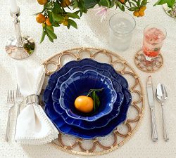 Monique Lhuillier Juliana Scalloped Cereal Bowls - Set of 4