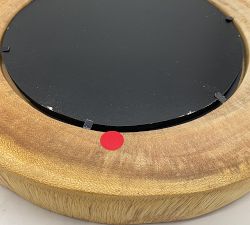 Open Box: Arbor One-of-a-Kind Wooden Wall Mirror (12") - Natural