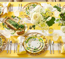 Monique Lhuillier Riviera Floral Melamine Dinnerware Collection