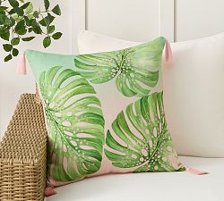 Cynthia Rowley Palm Leaf Outdoor Pillow