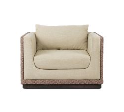 Nomi Metal Outdoor Lounge Chair