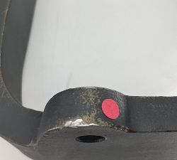 Open Box: Ace Round Metal Accent Table (12") - Bronze