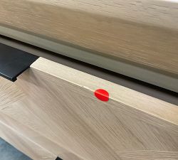 Open Box: Blair Herringbone 6-Drawer Wide Dresser (62.5") - Shoreline