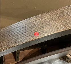 Open Box: Modern Farmhouse Round Pedestal Extendable Dining Table (60"-78") - Tahoe Brown