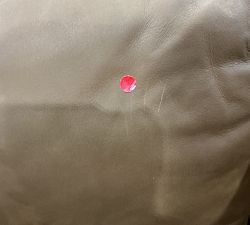 Open Box: Parker Leather Power Swivel Glider Recliner - Aviator Umber