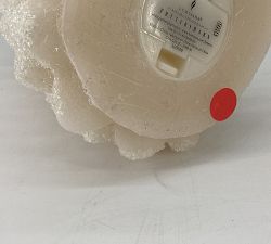 Open Box: Premium Flickering Flameless Tree Candle, Small (6") - White