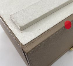 Open Box: Quinn Jewelry Box, Foil Debossed, Large - Fawn