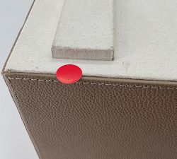 Open Box: Quinn Jewelry Box, Foil Debossed, Large - Fawn