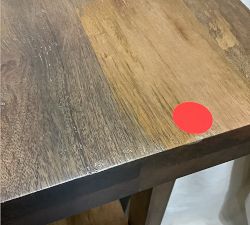 Open Box: Reed Grand Console Table (84") - Antique Umber