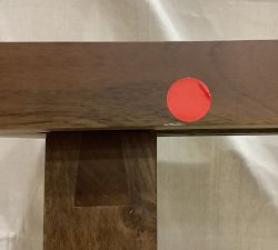 Open Box: Reed Grand Console Table (84") - Antique Umber