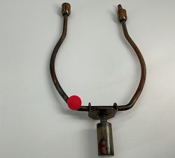 Open Box: Saint Metal Table Lamp (24") - Iridescent Acid Wash