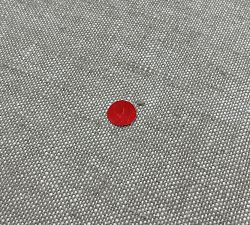 Open Box: Westwood Square Arm Deep Seat Armless Chair - Performance Rustic Linen Parchment