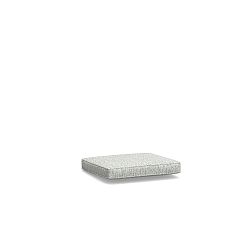 Open Box: Piped Outdoor Dining Chair Cushion - High Performance Boucle Aegean
