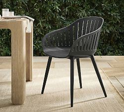 Sinclair Metal Outdoor Dining Chairs, Set of 4