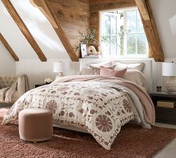 Jake Upholstered Square Platform Bed