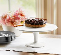 Cambria Handcrafted Stoneware Cake Stand