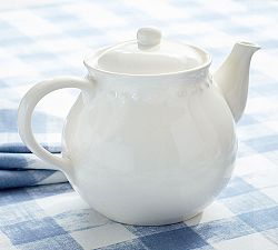 Emma Beaded Stoneware Teapot