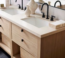 Modern Farmhouse 60" Double Sink Vanity