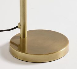 Sherman Metal Dome Articulating Task Table Lamp (22")