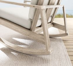 Indio Eucalyptus Rocking Outdoor Lounge Chair