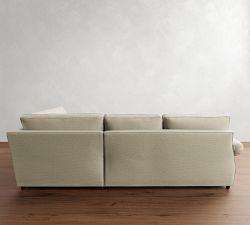 Pearce Roll Arm 3-Piece Wedge Sleeper Sectional (122")