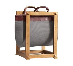 Industrial Fireplace Log Holder