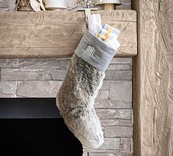 Faux Fur Ombre Stockings