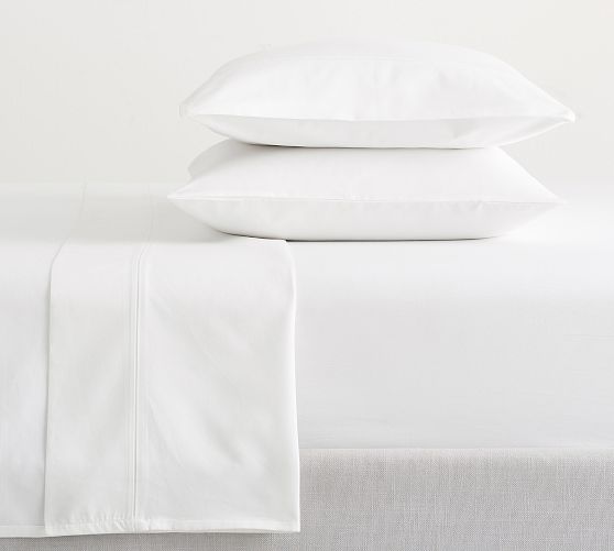 700-Thread-Count Sateen Sheet Set by Pottery Barn