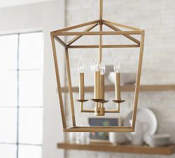 Remington Iron Lantern Pendant (24")