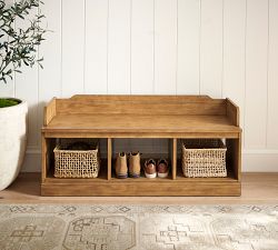 Heritage Farmhouse Entryway Bench