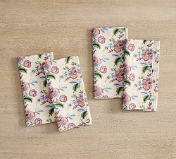 Maddie Floral Cotton Napkins - Set of 4
