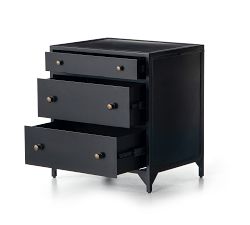 Harmon Metal Nightstand (23.5"-28")