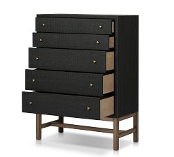 Harrow 5-Drawer Tall Dresser (40")