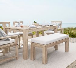 Indio Eucalyptus Outdoor Dining Bench (48")