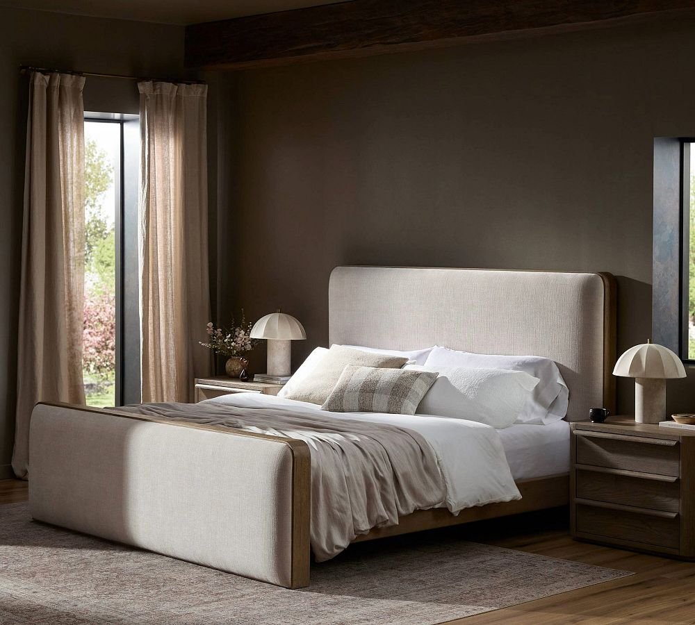 Malley Upholstered Bed by Pottery Barn